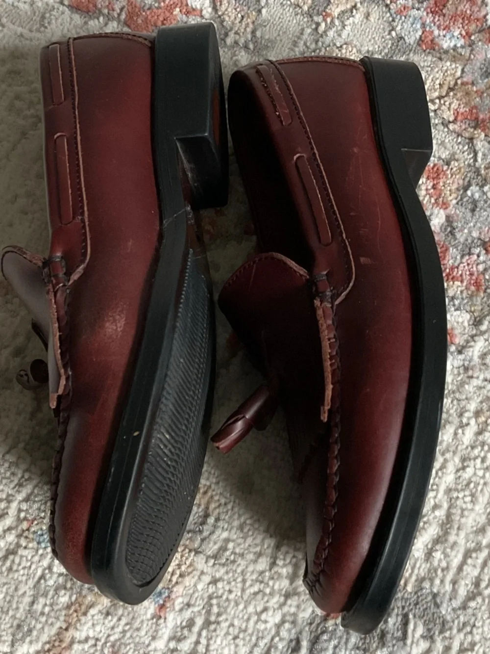 Vintage Bass Weejums Marietta 11 Tassel Kiltie Loafers - Picture 8 of 15